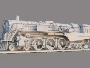 Locomotive Berkshire 3D Model
