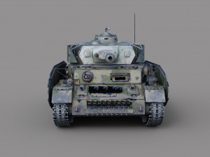 Panzerkampfwagen IV 3D Model