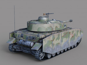 Panzerkampfwagen IV 3D Model