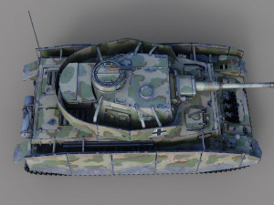 Panzerkampfwagen IV 3D Model