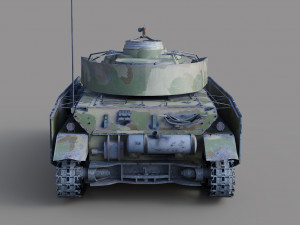 Panzerkampfwagen IV 3D Model