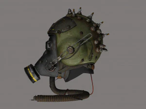 Apocalyptic Mask 3D Model