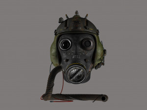 Apocalyptic Mask 3D Модель
