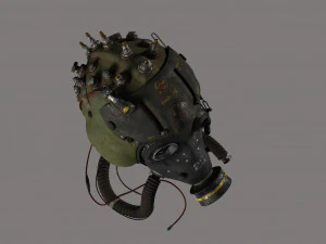 Apocalyptic Mask 3D Model