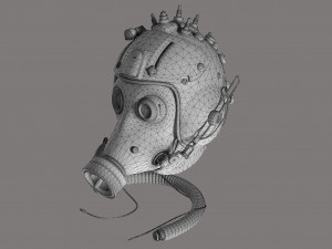 Apocalyptic Mask 3D Модель