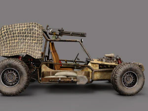 Dune Buggy 3D Model