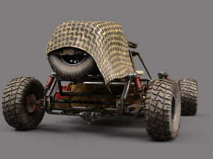 Dune Buggy 3D Model