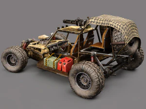 Dune Buggy 3D Model