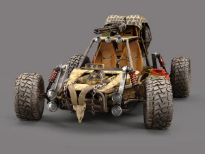 Dune Buggy 3D Model