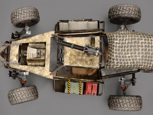 Dune Buggy 3D Model