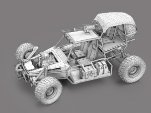 Dune Buggy Modelo 3D