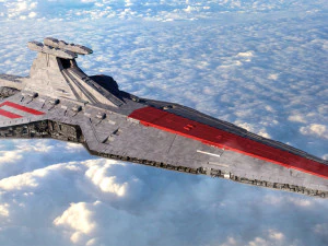 Venator-Star Destroyer 3D Model