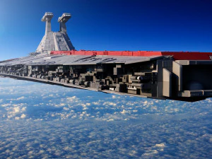 Venator-Star Destroyer 3D Model
