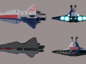 Venator-Star Destroyer Modelo 3D