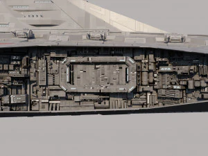 Venator-Star Destroyer 3D Model