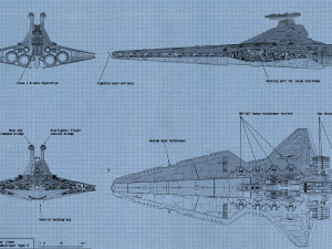 Venator-Star Destroyer Modelo 3D