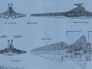 Venator-Star Destroyer 3D Model