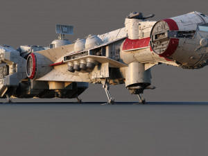 Tantive IV - Blockade Runner 3D Model