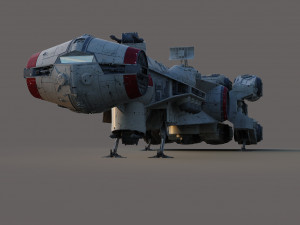 Tantive IV - Blockade Runner 3Dモデル