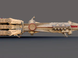 Tantive IV - Blockade Runner 3D Model