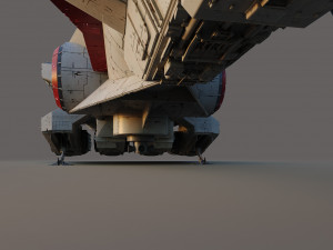 Tantive IV - Blockade Runner 3Dモデル