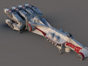 Tantive IV - Blockade Runner 3Dモデル