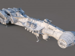 Tantive IV - Blockade Runner 3Dモデル