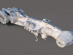 Tantive IV - Blockade Runner 3D Model