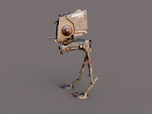 Star Wars AT-ST Modelo 3D