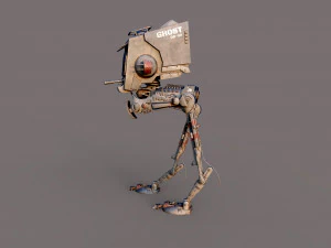 Star Wars AT-ST 3D Model