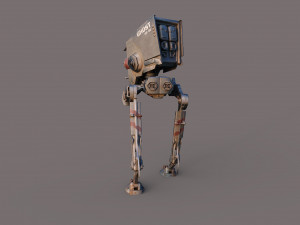 Star Wars AT-ST Modelo 3D