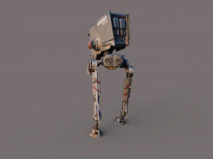 Star Wars AT-ST 3D Model