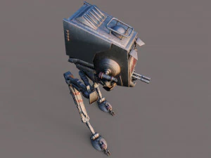 Star Wars AT-ST 3D Model