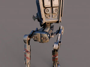 Star Wars AT-ST 3D Model