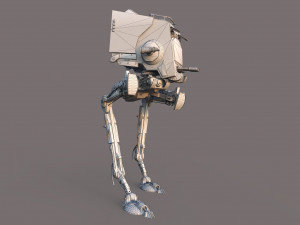 Star Wars AT-ST Modelo 3D