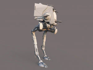 Star Wars AT-ST 3D Model