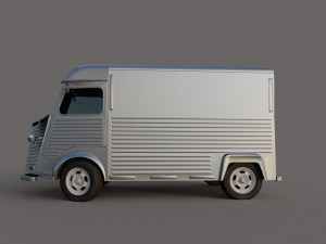 French Van Modelo 3D
