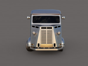 French Van Modelo 3D