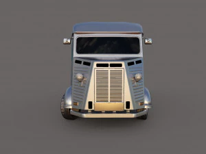 French Van 3D Model