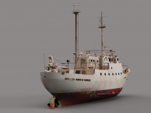 Abandoned vessel Modelo 3D