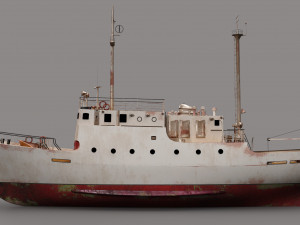 Abandoned vessel Modelo 3D