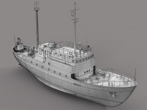 Abandoned vessel Modelo 3D
