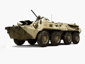 BTR - 80 3D Model