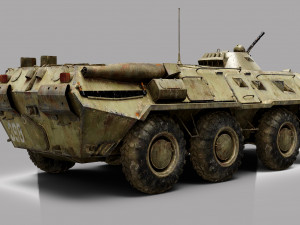 BTR - 80 Modelo 3D