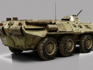 BTR - 80 3D Model