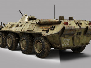 BTR - 80 Modelo 3D