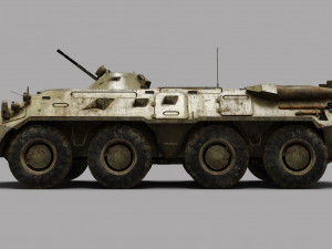 BTR - 80 Modelo 3D
