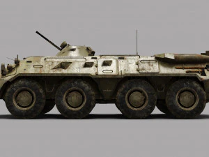 BTR - 80 3D Model