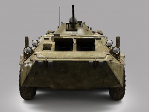 BTR - 80 Modelo 3D