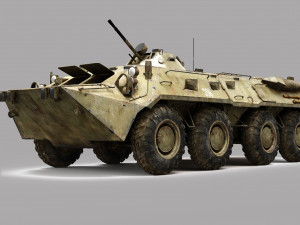 BTR - 80 Modelo 3D